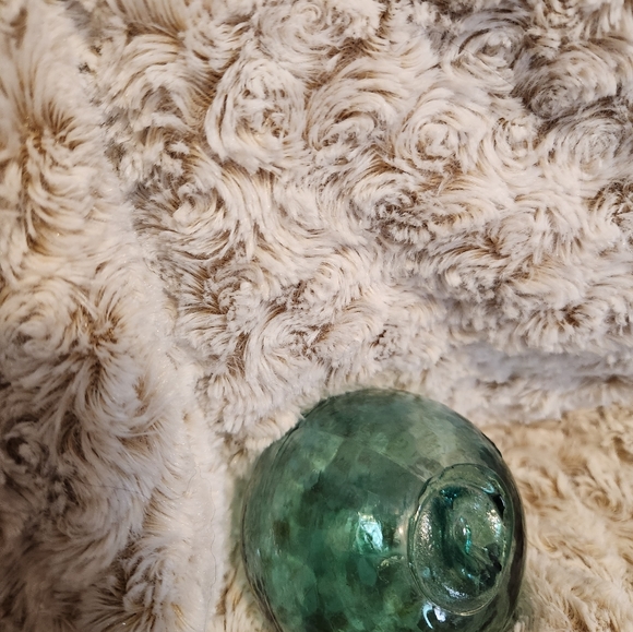 Antique Green Japanese Sein Float - Picture 3 of 4